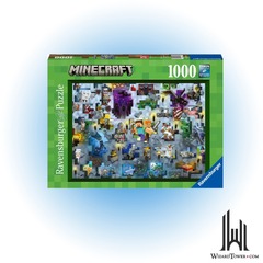 MINECRAFT MOBS 1000PC PUZZLE